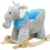 Dunjo® Schaukeltier Elefant mit Sitz, Rollen, Soundmodul, 66313