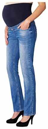ESPRIT Maternity Damen Umstandsjeans Pants Denim Otb Straight