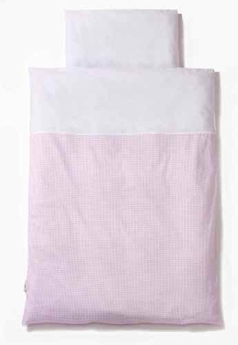 Easy Baby 410-51 Bettwäsche 100/135 cm Vichy rose