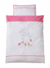 Easy Baby 815-35 Bettwäsche, 80 x 80 cm, Singing Birds