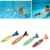 Edealing 4PCS Unterwasser Torpedo Rocket-Pool Toy Swim Dive Sticks Urlaubsspiele