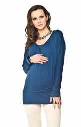 Elegantes und bequemes Stillshirt / T-Shirt, Umstandsshirt, Modell: TONIA, langarm oder kurzarm