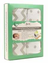 Ely ’s & Co Wasserdichter Pack n Play Tragbarer Mini Bettlaken für Babybett keine Notwendigkeit für Matratze Pad Cover oder Matratze Displayschutzfolie Polka Dots Unisex für Baby Boy und Baby Girl