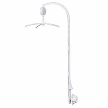 Esonstyle Kind Krippe Mobile Bett Glocke Halter Arm Bracket + Wind-up / Auto Music Box Mutter Schraube Sets Rotary Box Mobile für Baby-Kinder (88CM)