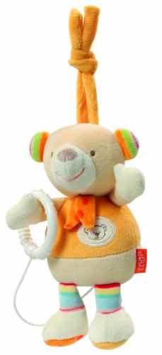 FEHN Mini-Spieluhr Kuscheltier Plüschtier, mehrfarbig