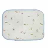 FakeFace Baumwolle Bettunterlage Inkontinenz Auflage Wasserdicht Saugfähig Maschine Waschbar für Baby Kleinkind Erwachsene 58 x 70cm (Hund)