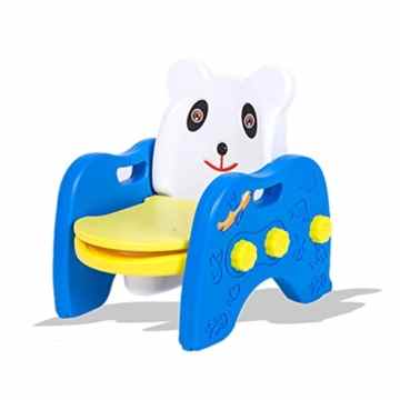 Fascol Multifunktions Kindertoilette Topfstuhl mit Kinder WC Sitz gepolstert und verstellbar Rückenlehne Töpfchen Training