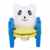 Fascol® Komfort Baby Töpfchen mit bequemer hoher Rückenlehne Kindertoilette Toilette Blau