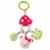 Fehn 076417 Rasselring Pilz mit C-Ring, Sweetheart