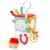 Fehn 70125 Babyspielzeug Activity – Würfel mit C – Ring