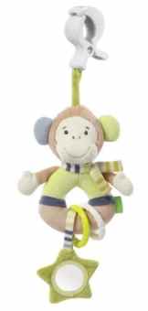 Fehn Activity-Greiflinge mit Klemmen Monkey Donkey