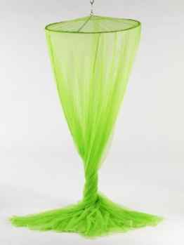 Feines engmaschiges Baldachin Fliegennetz Moskitonetz in Grün