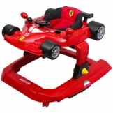 Ferrari f1 Gehfrei Lauflernhilfe Laufhilfe Gehhilfe Spielcenter SILIKON-Rollen **TREPPEN FALLSCHUTZ** Stufenlose Sitzhöhenverstellung