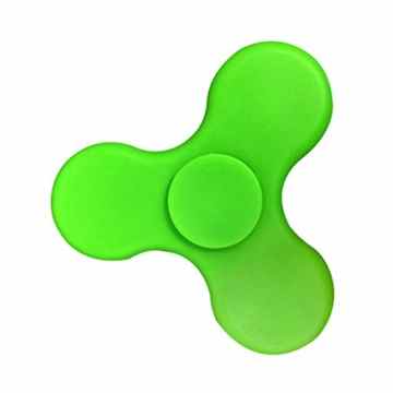 Fidget Spinner LED Tri Kreisel High-Speed Kugellager mit Bluetooth und Lautsprecher Anti-Stress Hand Toy Grün von wortek