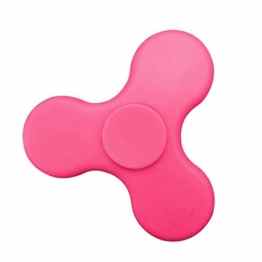 Fidget Spinner LED Tri Kreisel High-Speed Kugellager mit Bluetooth und Lautsprecher Anti-Stress Hand Toy Pink von wortek