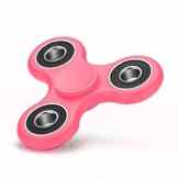 Fidget Spinner Tri Kreisel mit High-Speed Kugellager Anti-Stress Hand Toy Pink von wortek