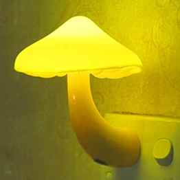 FomCcu Licht kontrollierte Sensor LED Nachtlicht Wand Steckdose Lichter für Kinder Zimmer Schlafzimmer Dekor Warm Farbe