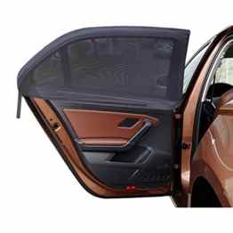 Fontic 2er-Pack Sonnenschutz Sonnenblende Auto schützt Mitfahrer, Baby, Kinder & Haustiere vor 98% der UV-Strahlen für Autos, SUVs, Lastwagen & Minivans (L)