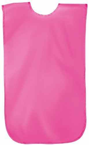 Frenchie Mini Couture Damen Lätzchen, wasserdicht, mit passender Klapptasche, 38 x 76 cm, Pink