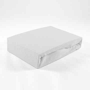 Frottee Spannbettlaken 70 x 140 cm weiß Laken Bettlaken Babybett Spannbetttuch Betttuch