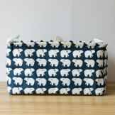 GWELL Faltbarer Wäschekorb Wäschebox Wäschesammler Aufbewahrungsbox mit Deckel Wasserdicht Aufbewahrungskorb Wäschesack Speicherkorb