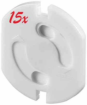 GWS-Powercell® KINDERSICHERUNG BABY SICHERUNG SCHUKO STECKDOSENSICHERUNG SCHUTZ KINDERSCHUTZ – Verschiedene Verpackungsgrößen