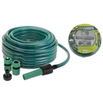 Gartenschlauch Schlauch Garten 20m Grün 1/2“ mit Zubehör