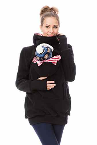 GoFuture Damen Tragejacke für Mama und Baby Känguru Klassiker VIVA GF2301