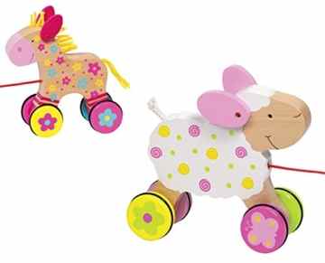 Goki 54932 – Ziehtier Schaf Suse – Susibelle Kollektion