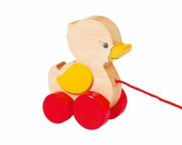 Goki 54993 – Ziehtier Ente Ellah