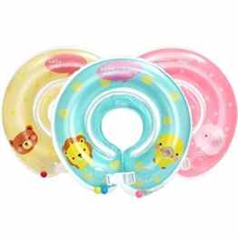 Goldbeing Schwimmring Schwimmreifen für den Hals Schwimmhilfe Aufblasbar in Verschiedenen Farben für Kleinkind Kinder Baby Säugling