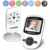 GooDee 2.4 Zoll LCD Drahtlos Babyphone Wireless Video Baby Monitor Babyviewer mit Kamera Temperatur Musik VOX Modus Temperaturüberwachung Schwarz und Weiß