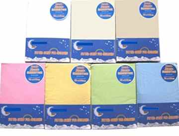 HAHN Jersey-Spannbettlaken für Kinderbett, 70×140 cm