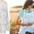 HB HOMEBOAT® Stillschal Stilltuch Nursing Cover Blau B-01