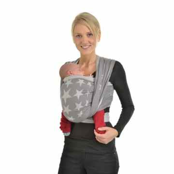 HOPPEDIZ® Jaquard Tragetuch inkl. Trageanleitung