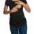 HOTOUCH Damen Schwanger T-Shirt Umstandsmode Stillshirt Umstandsshirt Mutterschaft Bluse Mit Rundhalsausschnitt Kurzarm