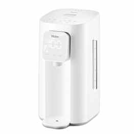 Haier HBM-F25 2.0 Liter Wasserkocher und Wärmer mit LED Digital Display, Edelstahl Innen in weiß