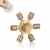 Hand Fidget Spinner Spielzeug, Cooliker Sechs Winged Messing Hand Spielzeug Stress Reducer Premium Hybrid Keramik Lager – perfekt für ADD, ADHS, Angst und Autismus Erwachsene Kinder