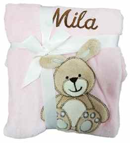 Handycop® Kuschelige Babydecke mit Stick