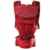 HappyCherry® Für 3-48 Monate Baby Bauchtrage Kindertrage Rückentrage Komfortbabytrage mit Sitzfläche Rot/Dunkelbalu/Violett
