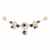 Heimess 733720 – Kinderwagenkette Mond und Sterne
