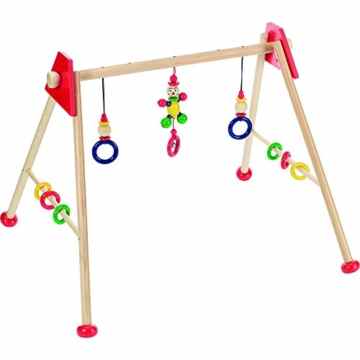Heimess 739224 – Baby-Fit Greif- und Spieltrainer Männchen rot