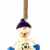 Hess Holzspielzeug 14722 – Schwingfigur, Fußballjunge, ca. 10 cm