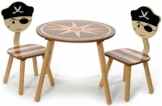 Hikenn Kinder-Sitzgruppe mit Kindertisch Tisch und 2 Stühlen Stuhl