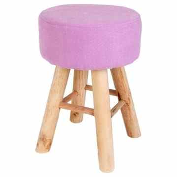 Holz Hocker Violett