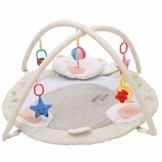 Homcom Krabbeldecke Babykrabbledecke Erlebnisdecke mit Spielbogen Krabbelmatte Spielmatte