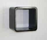 Homestyle4u Retro Cube Design Wandregal Wandboard Regal Würfel 1er schwarz