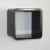 Homestyle4u Retro Cube Design Wandregal Wandboard Regal Würfel 1er schwarz