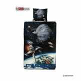Homestyle4u Star Wars Kinder Bettwäsche 2 tlg. 80×80 + 135×200 cm 100% Baumwolle