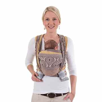 Hoppediz Baby-Tragetuch ‚Jacquard‘ Dakar